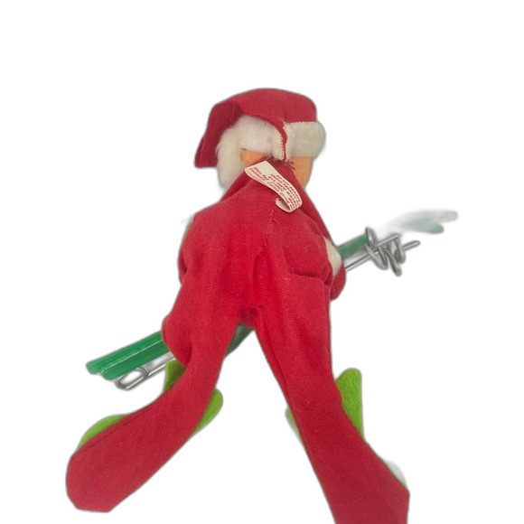 Vintage 1971 Annalee Santa Skier Doll RARE - Picture 2 of 7